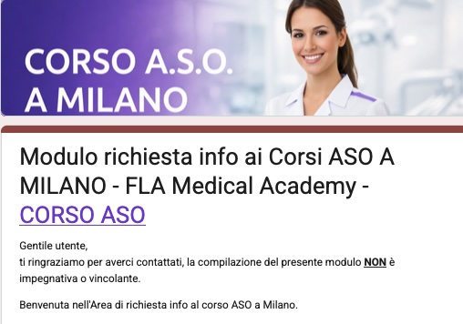 Corso ASO Milano